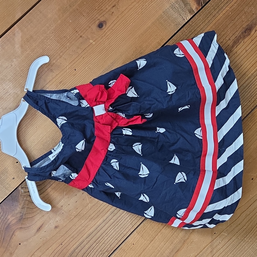 Blueberi Boulevard sailor style dress.  18M.  Used.